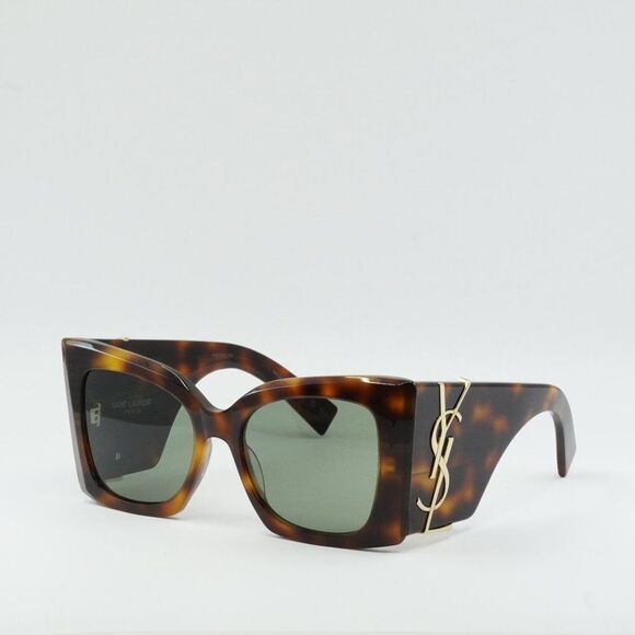 💯 NEW SAINT LAURENT SLM119 BLAZE 002 SUNGLASSES - Picture 3 of 14